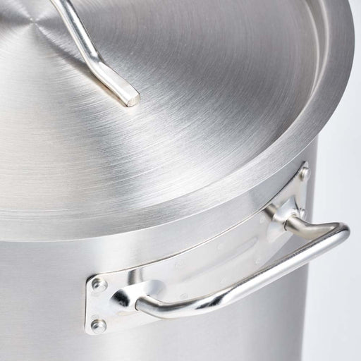 Gredil - Suppentopf hohe Form Serie ECO Ø 240 mm, Höhe 200 mm, 9 Liter, inkl. Deckel - GastroDeals