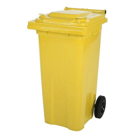 Saro - SARO 2 Rad Müllgroßbehälter 120 L, gelb, Mod. MGB120GE - GastroDeals
