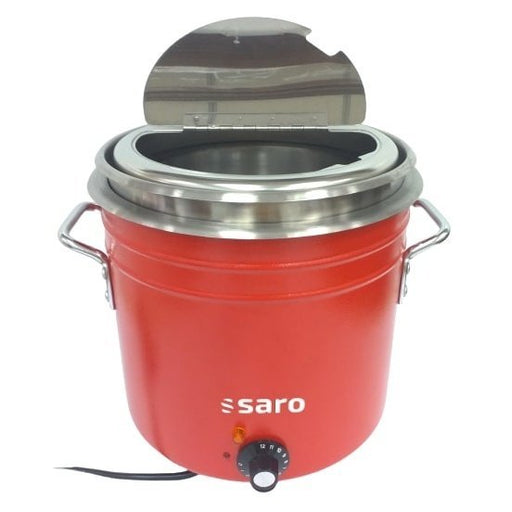 Saro - SARO Retro Suppenkessel rot - GastroDeals