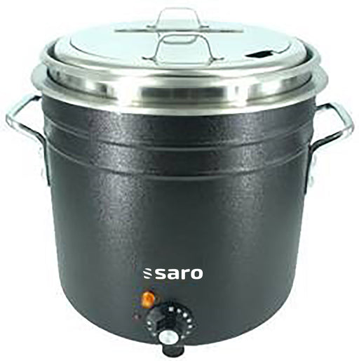 Saro - SARO Retro Suppenkessel schwarz - GastroDeals