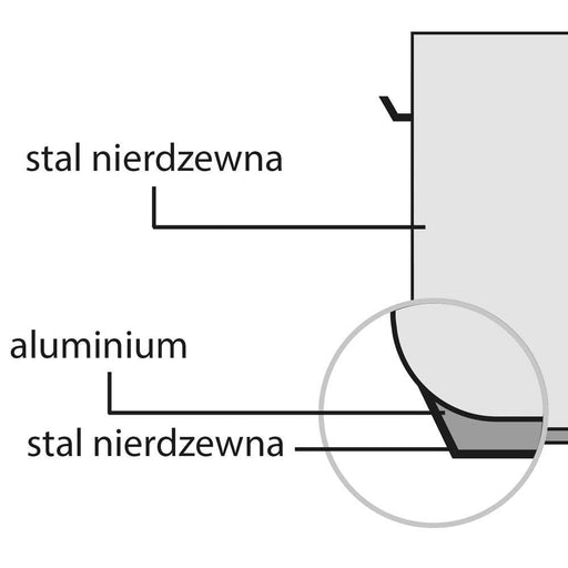 Stalgast - Suppentopf hohe Form, mit Deckel, Ø 450 mm, Höhe 450 mm, 71,6 Liter - GastroDeals