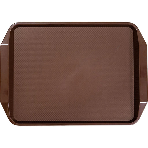 Stalgast - Tablett mit Griffen, aus Polypropylen, braun, 43 x 30,5 x 3 cm (BxTxH) - GastroDeals