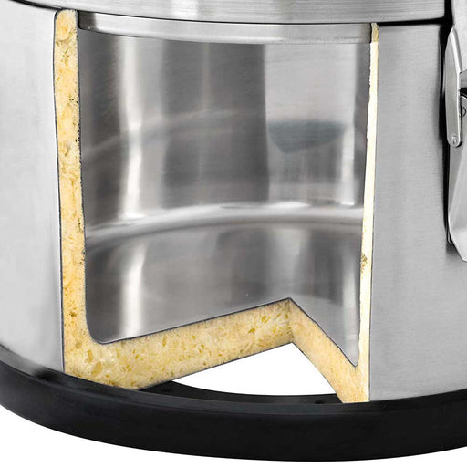 Stalgast - Thermobehälter aus rostfreiem Edelstahl, 20 Liter, mit Ablasshahn - GastroDeals