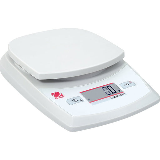 OHAUS - Portable Küchenwaage Kapazität 0,62 kg, Teilung 0,1 g, Abmessung 144 x 205 x 41 mm mm (BxTxH) - GastroDeals