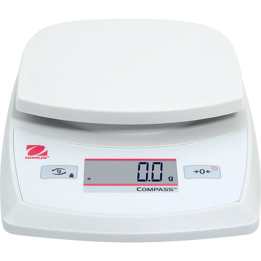 OHAUS - Portable Küchenwaage Kapazität 2 kg, Teilung 1 g, Abmessung 144 x 205 x 41 mm mm (BxTxH) - GastroDeals