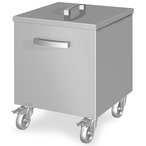 Stalgast - Abfallbehälter fahrbar, 350x350x500 mm, verschweißt - GastroDeals