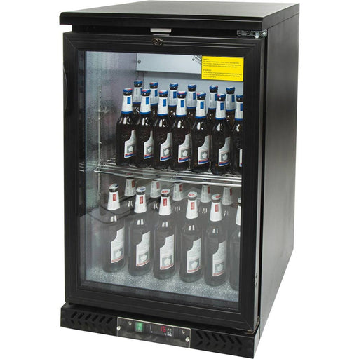 Stalgast - Bar-Kühlschrank mit Glastür, 129 Liter - GastroDeals