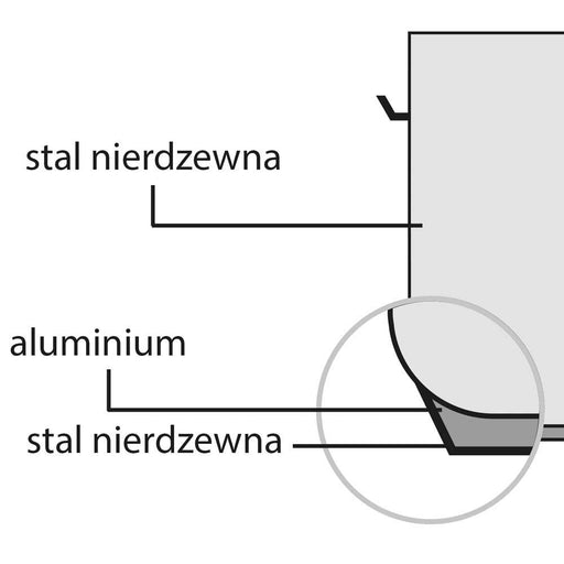 Stalgast - Bratentopf mit Deckel, Ø 360 mm, Höhe 110 mm, 11,2 Liter - GastroDeals