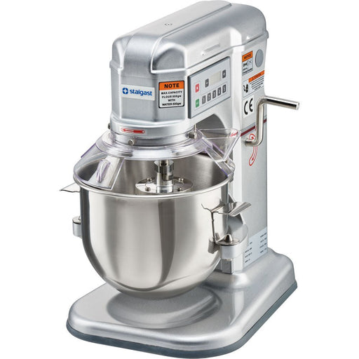Stalgast - Planetenmixer, automatische Steuerung, 7 Liter, 345 x 435 x 510 mm (BxTxH) - GastroDeals