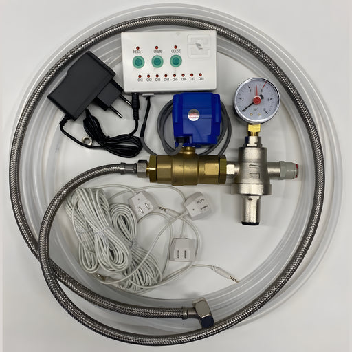 W.E. Blaschitz - Wasser-Anschluss-Set 3/4" mit Waterstop- Leckschutzsystem & Alarm - GastroDeals